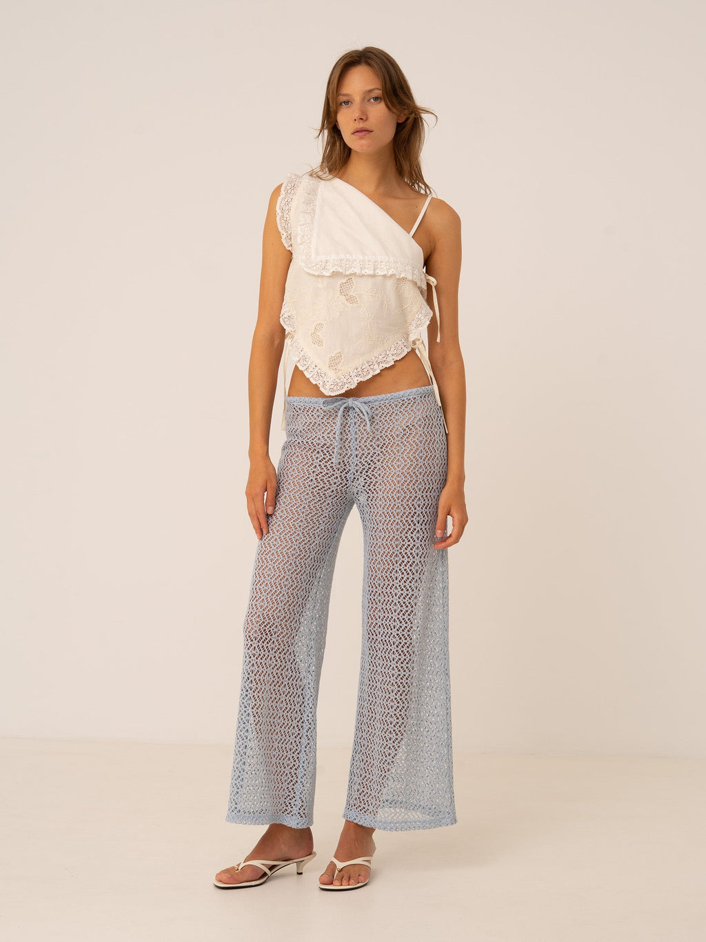 Carmen Says Tropic Beach Pants - Blue