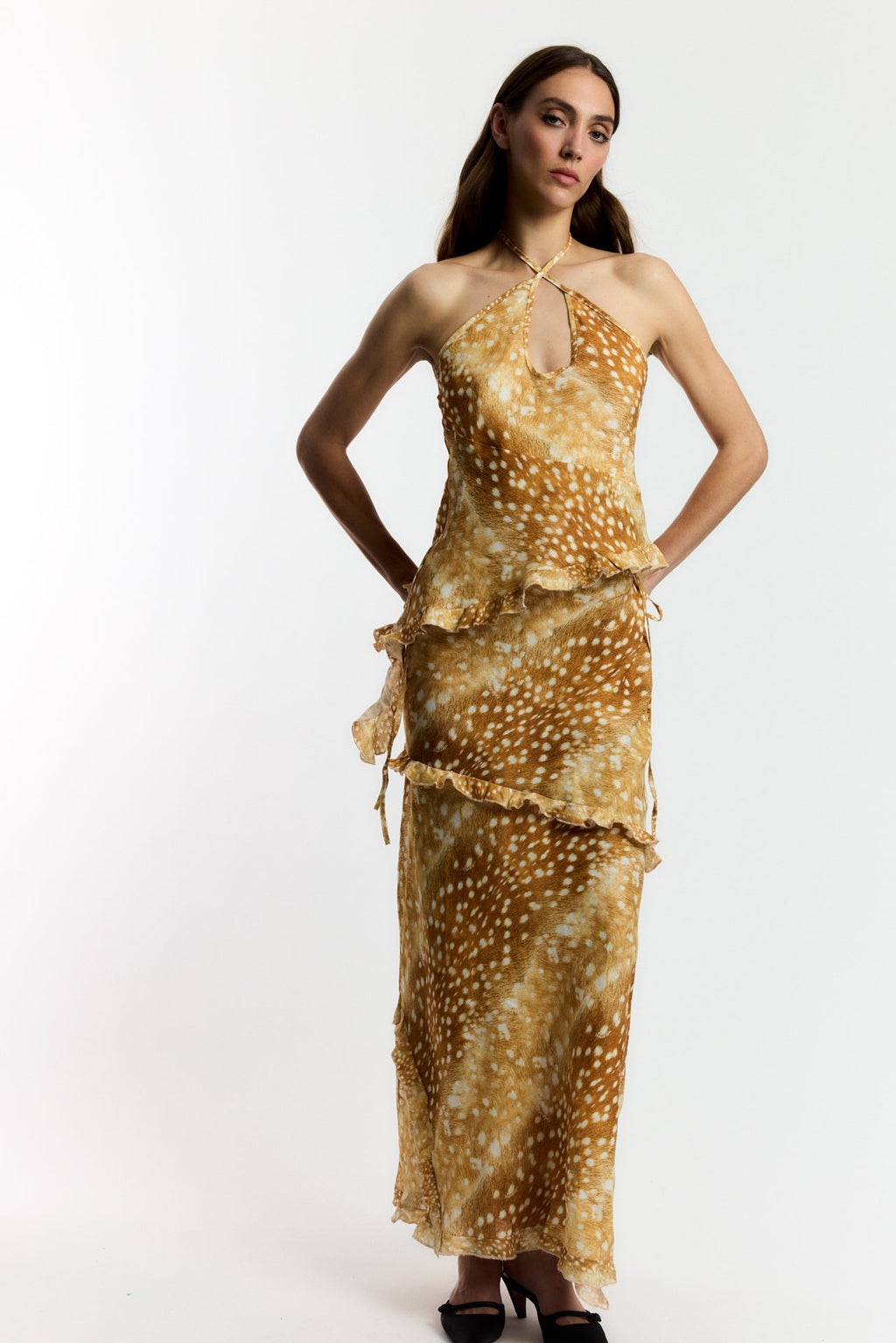 Carmensays Wild Ecstasy Animal Print Skirt