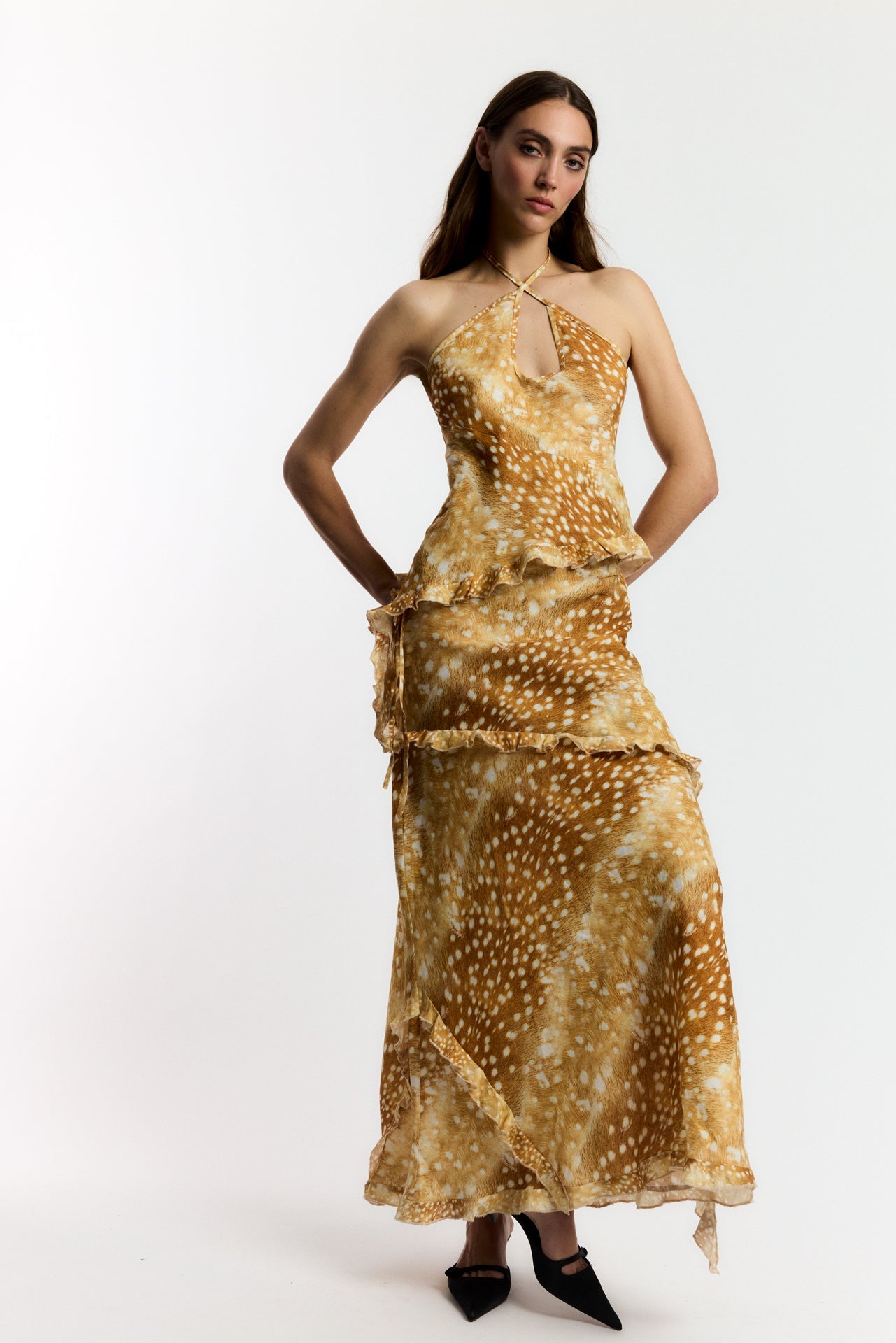 Carmensays Wild Ecstasy Animal Print Skirt
