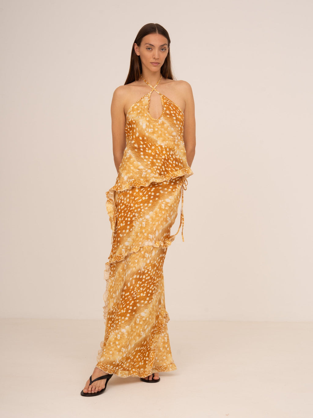 Carmensays Wild Ecstasy Animal Print Skirt