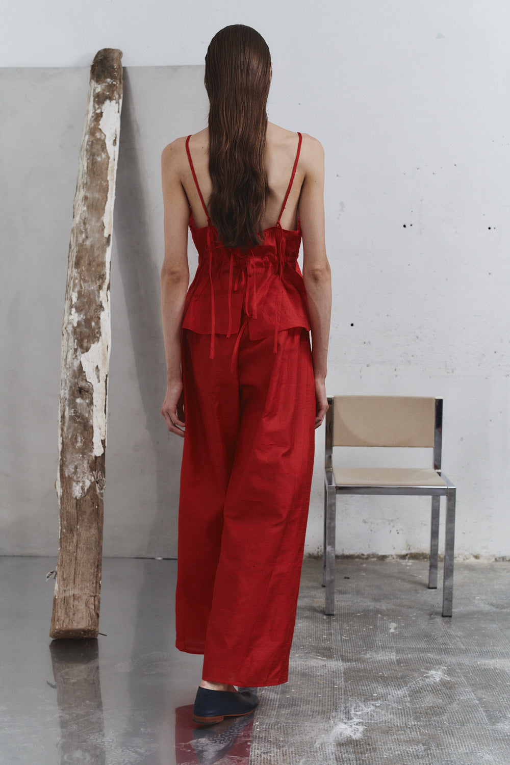 Datura Carmine Dupion Judo Pants