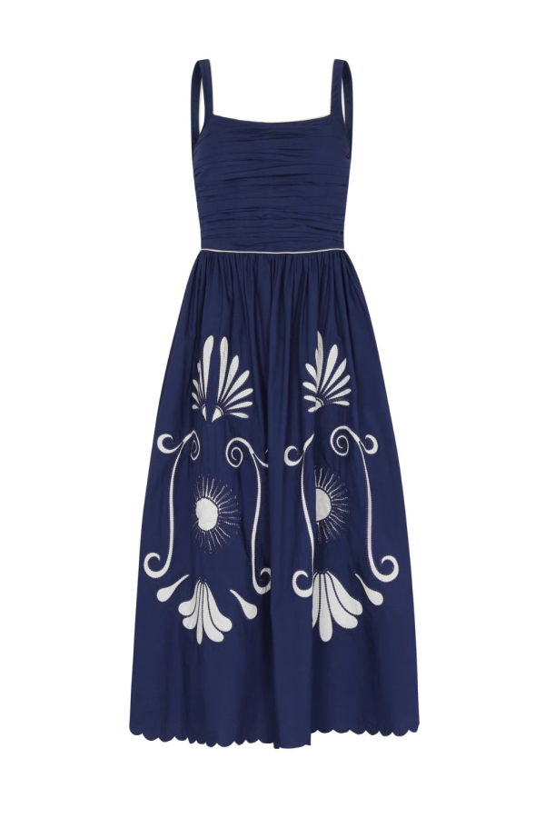 Carolina K Almara Dress - Poseidon