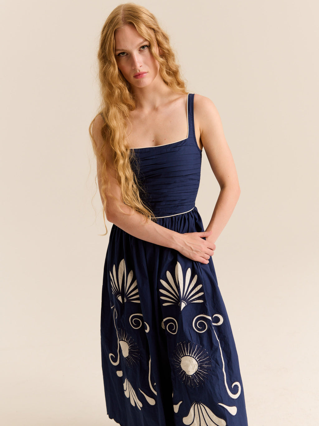 Carolina K Almara Dress - Poseidon