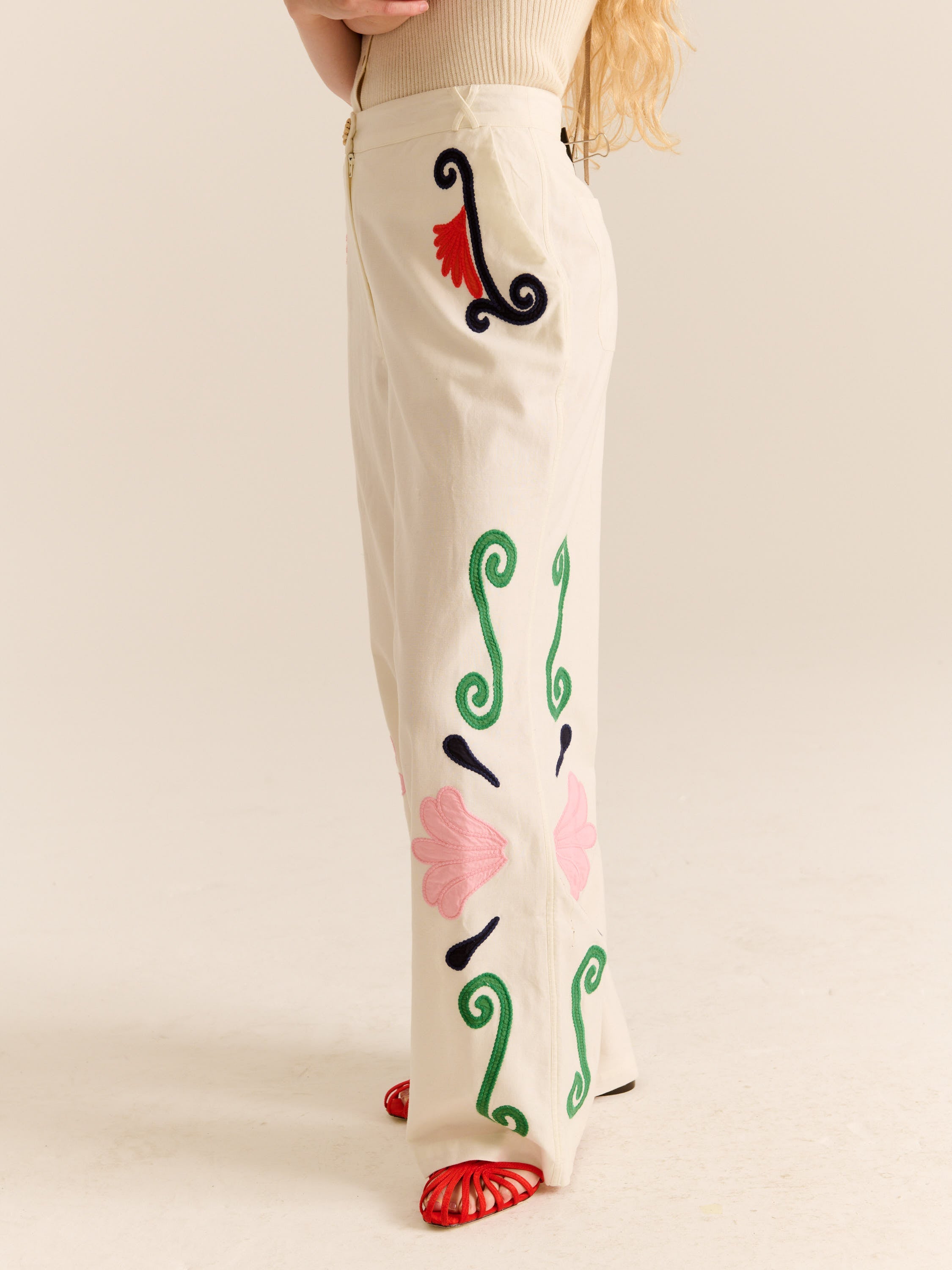 Carolina K Sam Pants - Off White
