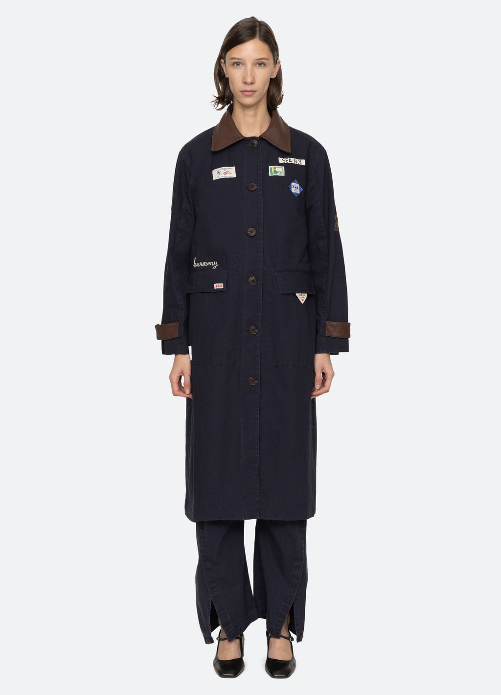 Sea NY Carolyn Coat - Navy