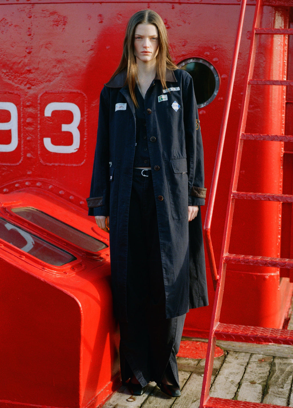 Sea NY Carolyn Coat - Navy