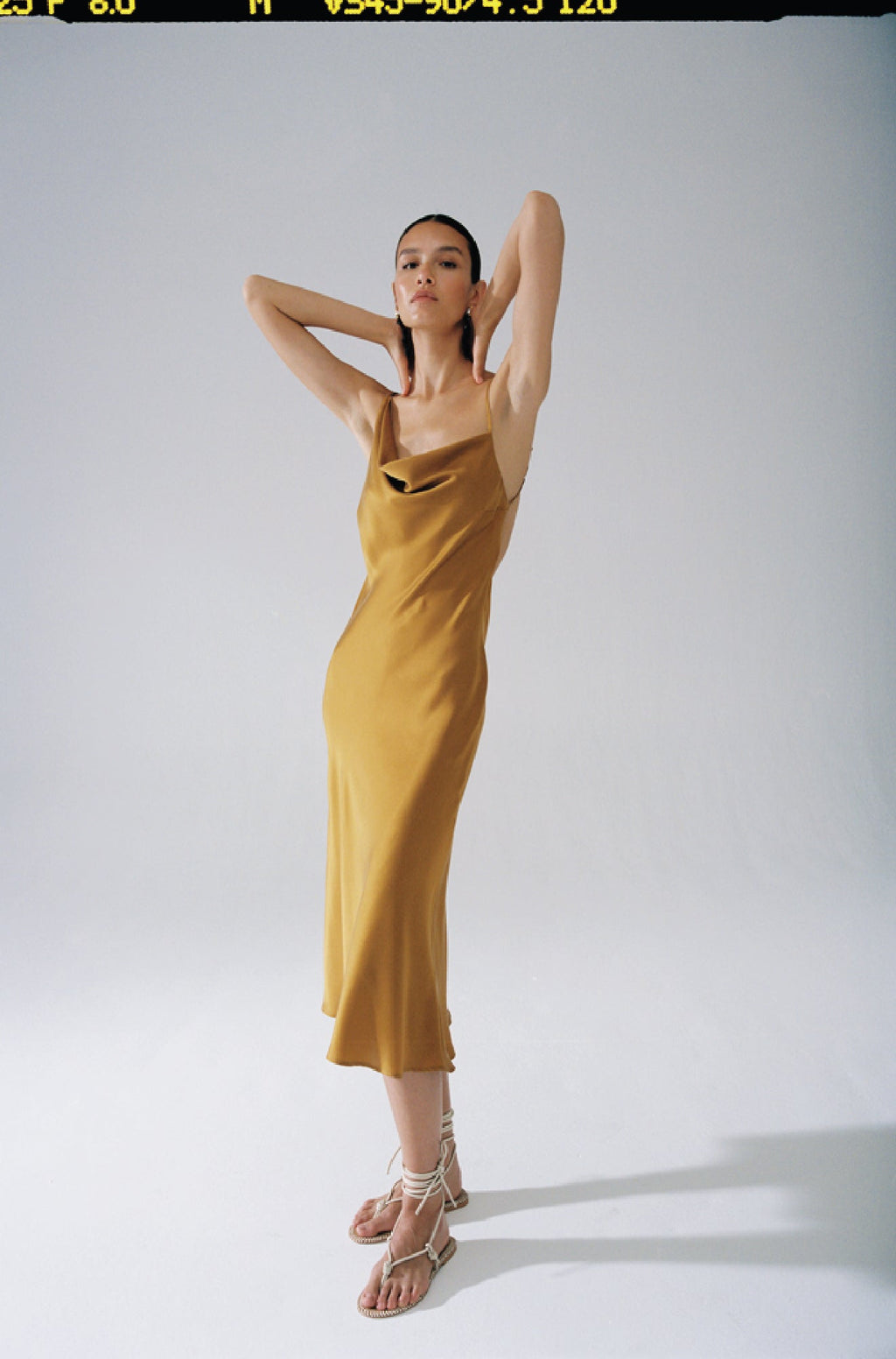 Silk Laundry Carrie Dress - Tamarin
