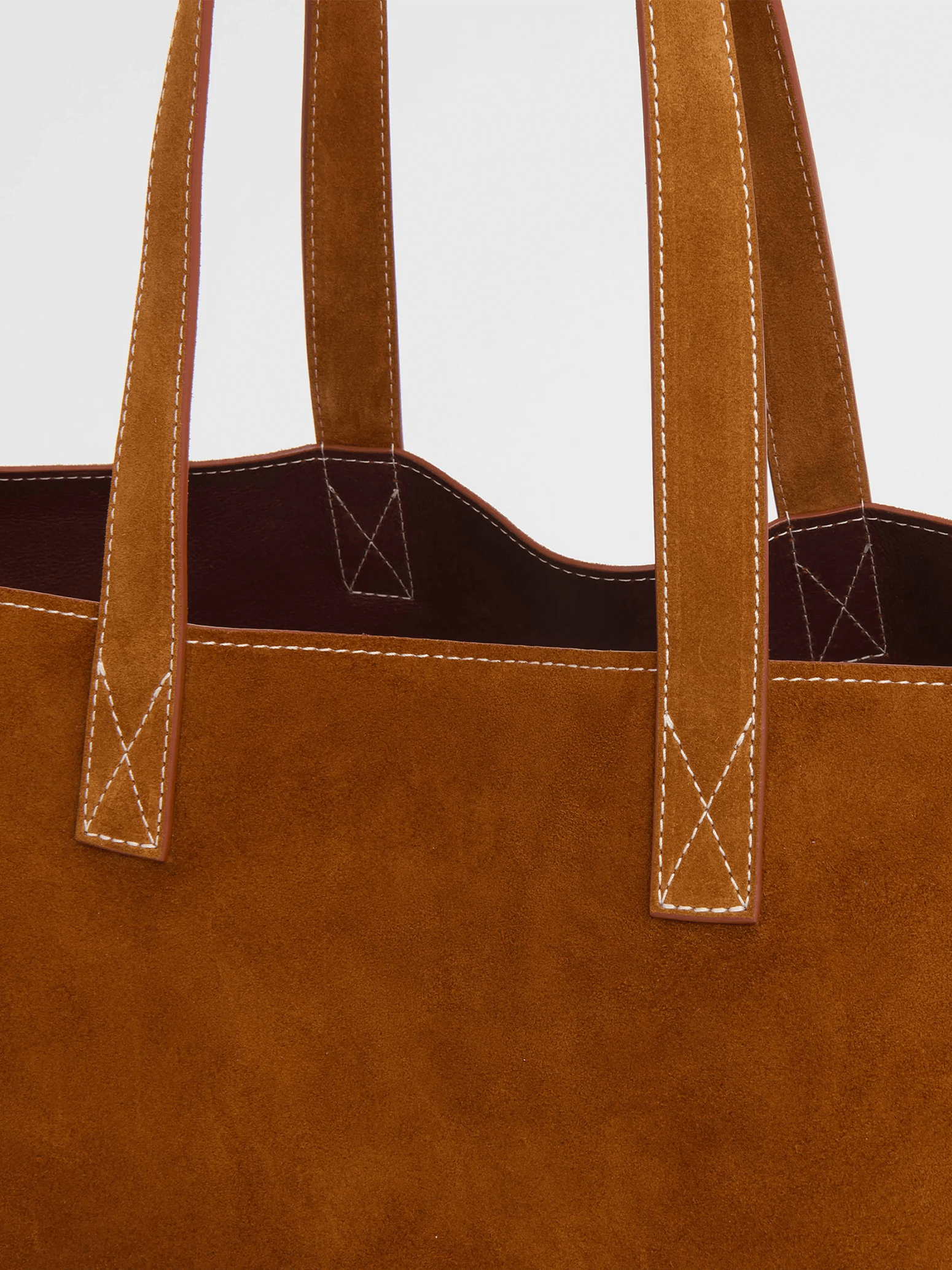 Mansur Gavriel Carryall Tote - Saddle Suede