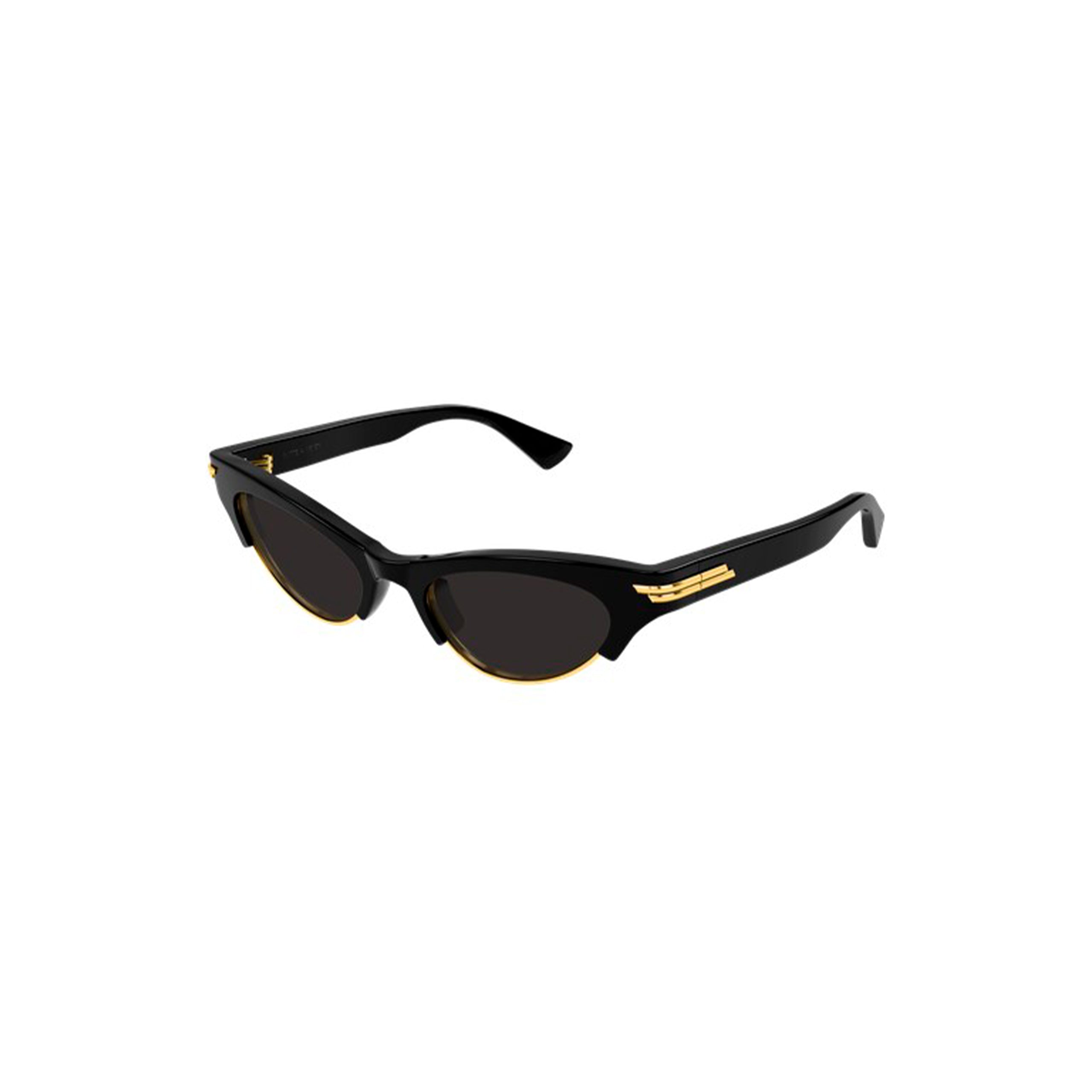 BOTTEGA VENETA Cat Eye Sunglasses - Black/Grey