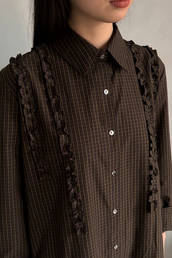 A Bronze Age Cate Dress - Toasted Gingham