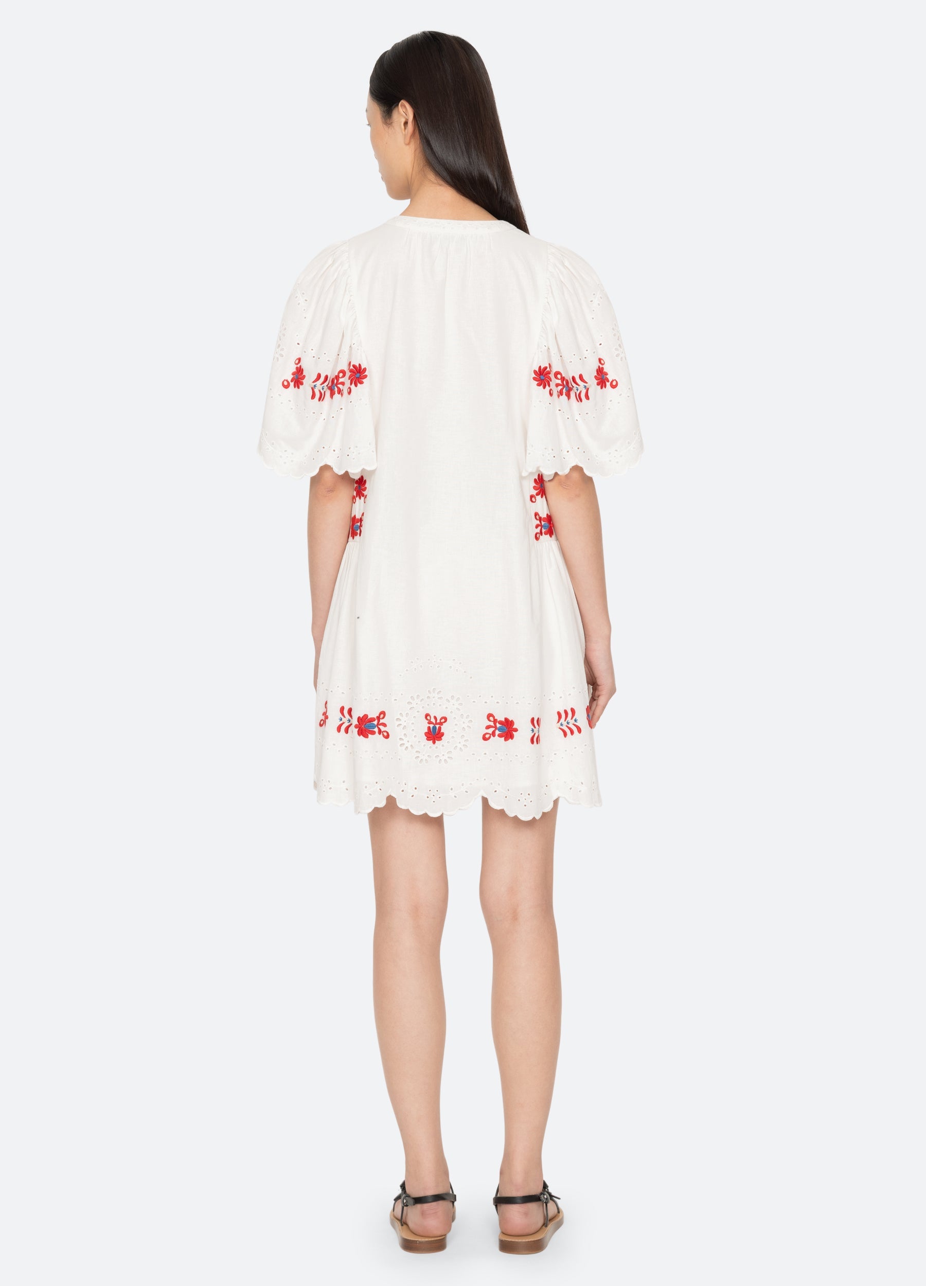 Sea NY Catharina Mini Dress - Cream