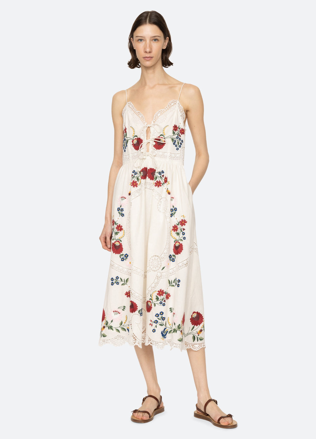 Sea NY Celia Slip Dress