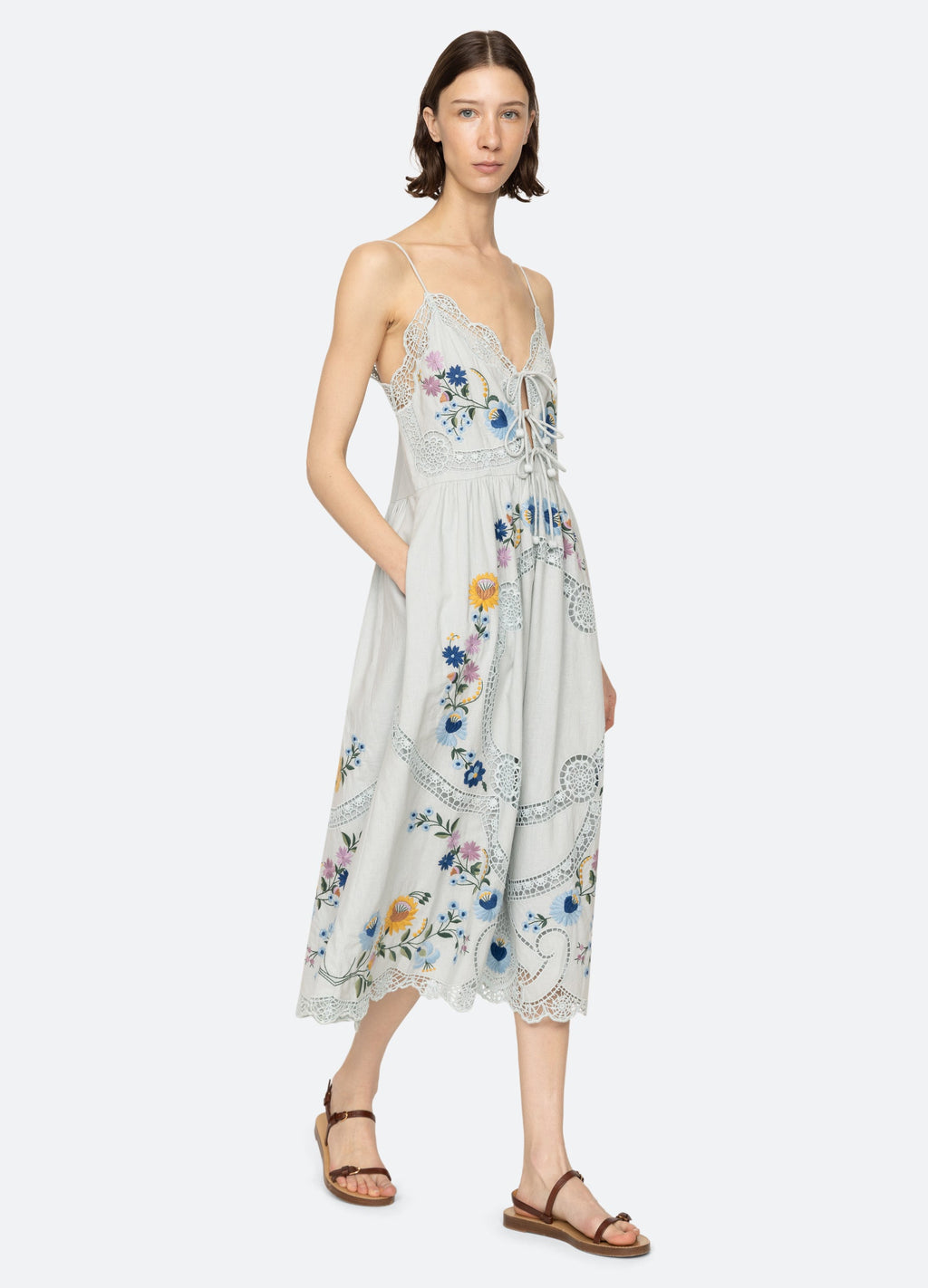 Sea NY Celia Slip Dress