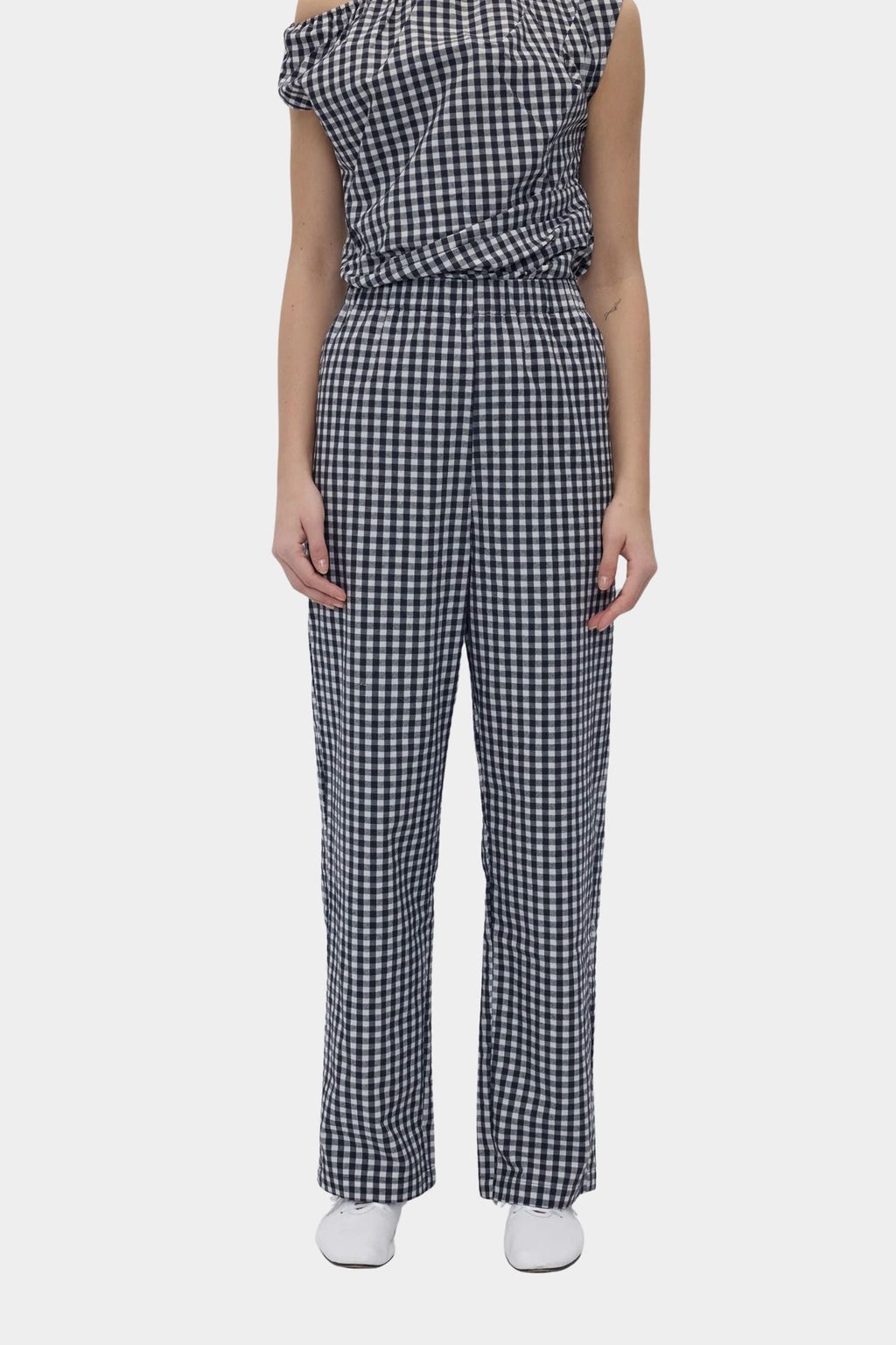 Rita Row Cep Pants - Black Gingham