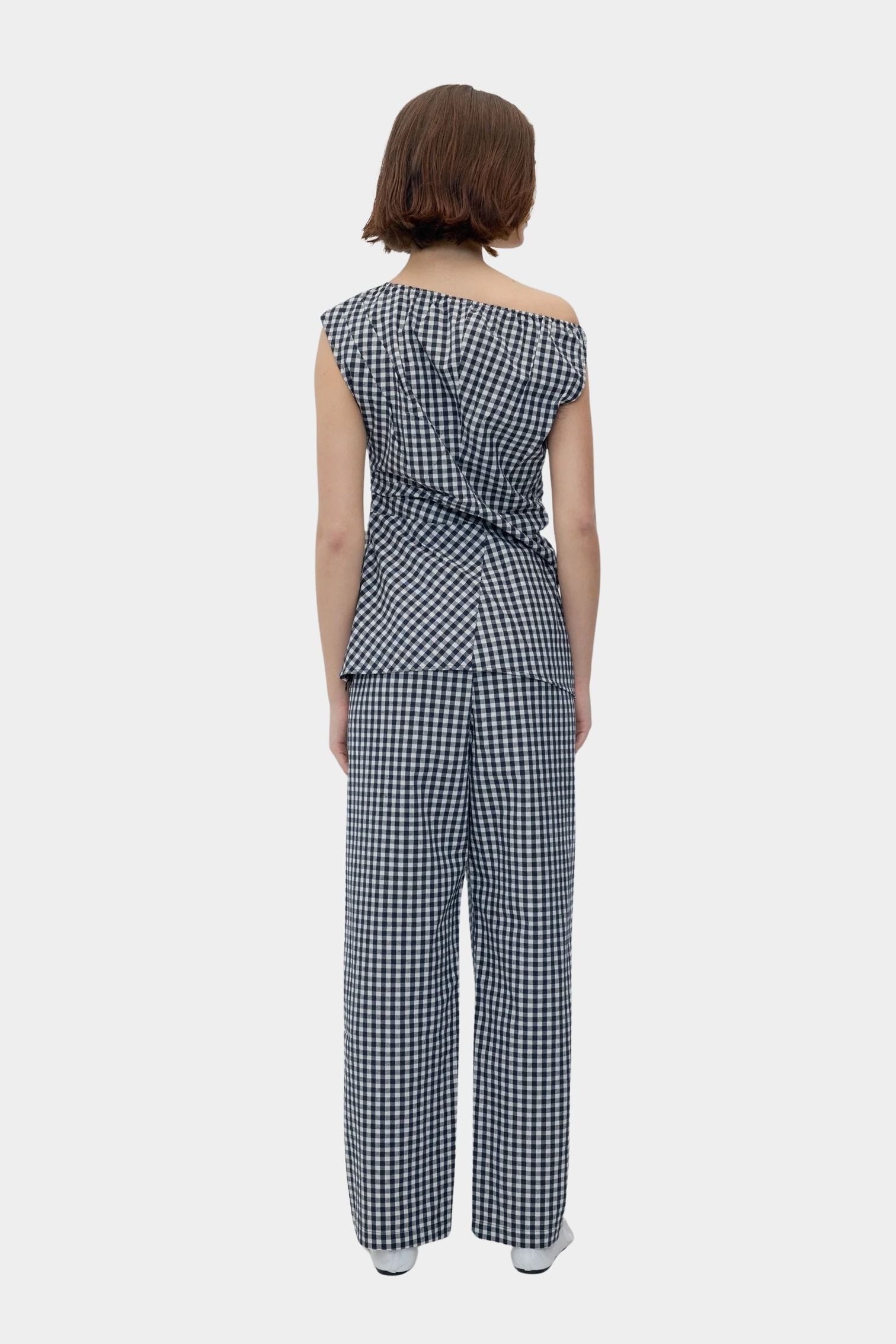 Rita Row Cep Pants - Black Gingham
