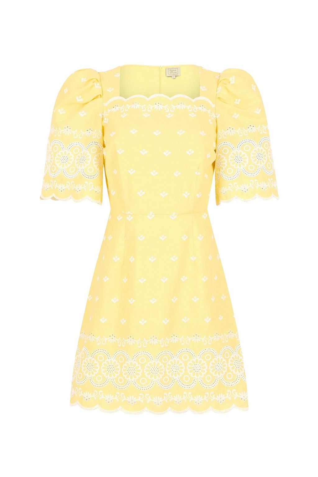 Queens of Archive Charlotte Dress - Butter Yellow