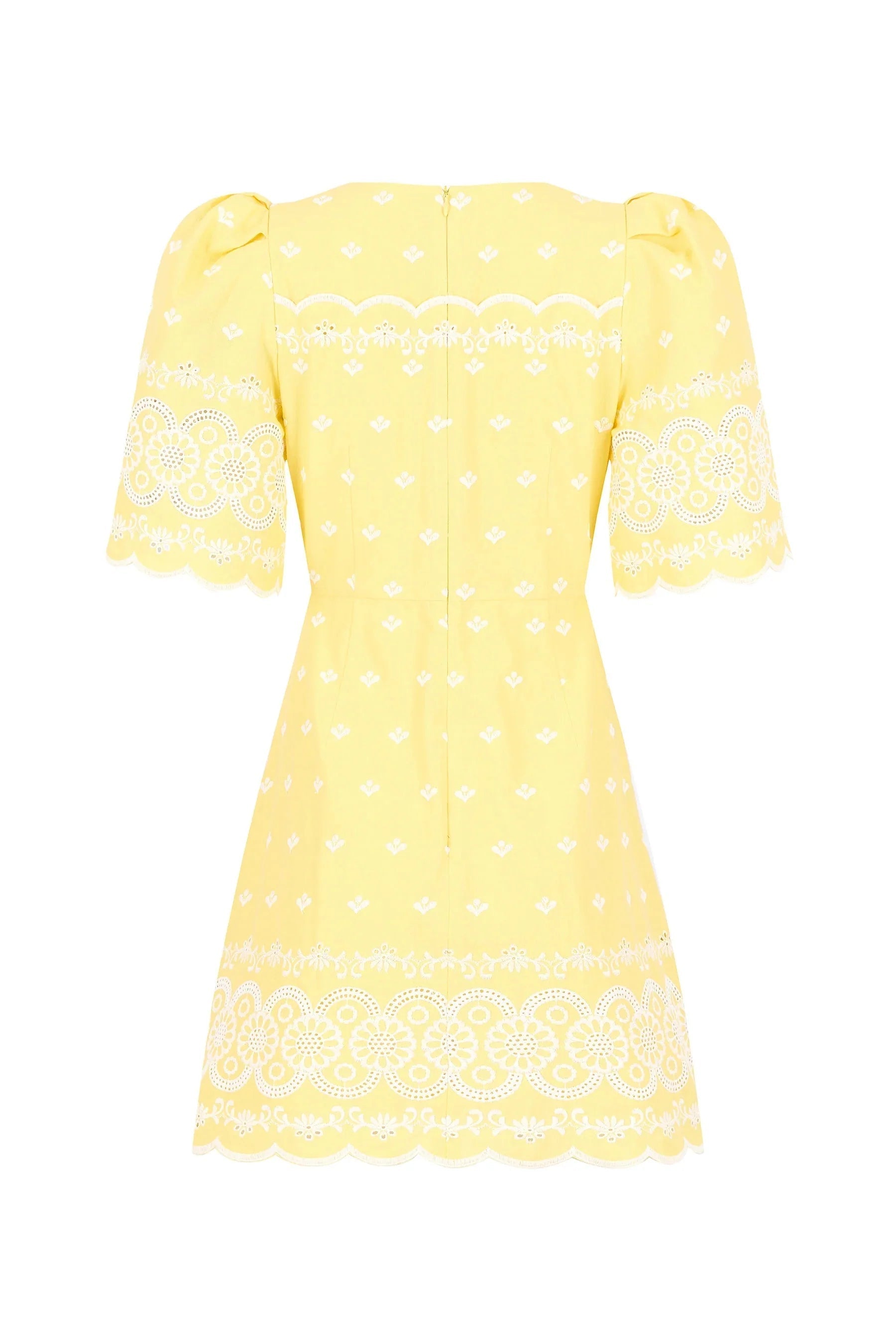 Queens of Archive Charlotte Dress - Butter Yellow
