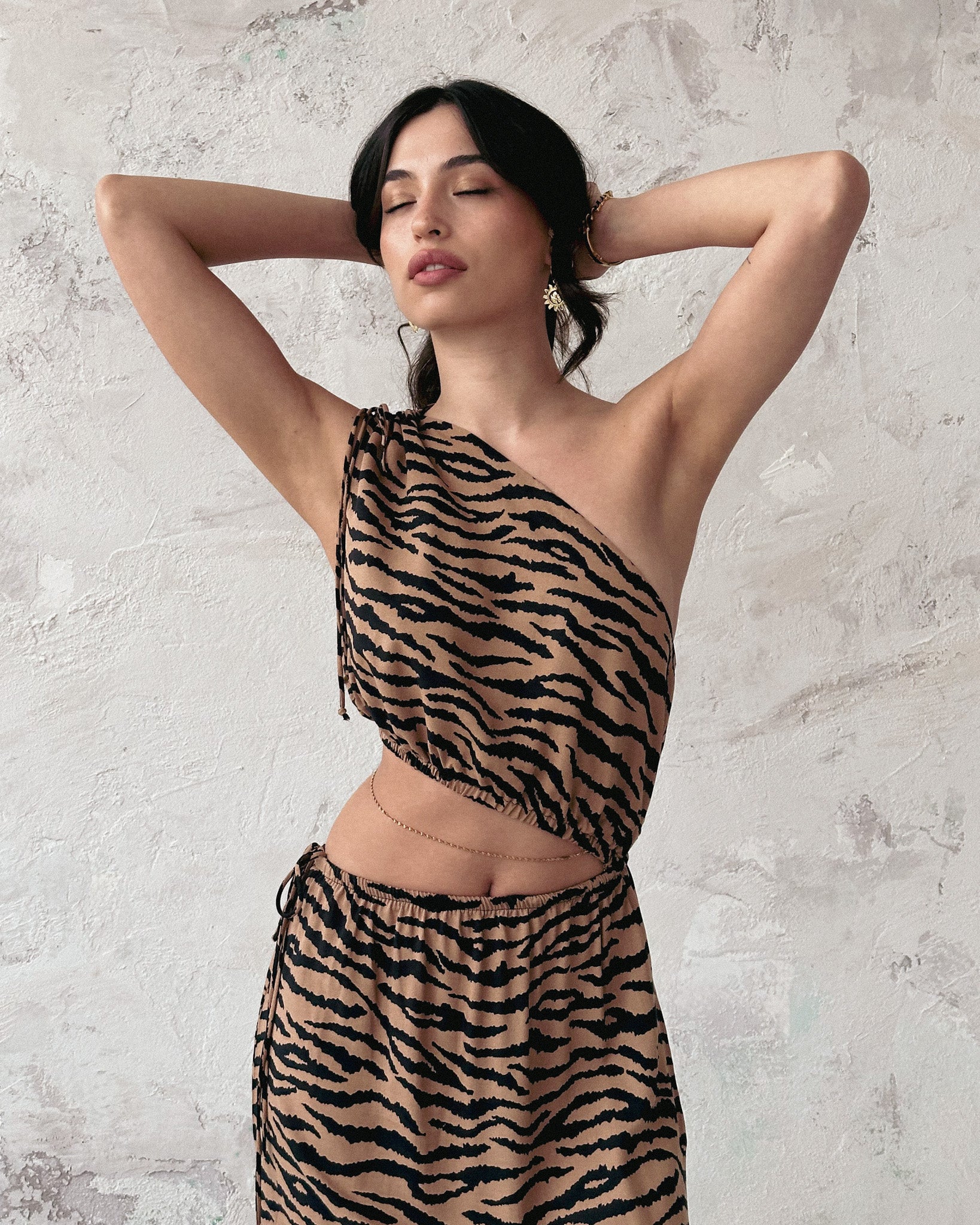 Chillax Always The Muse Dress - Zebra