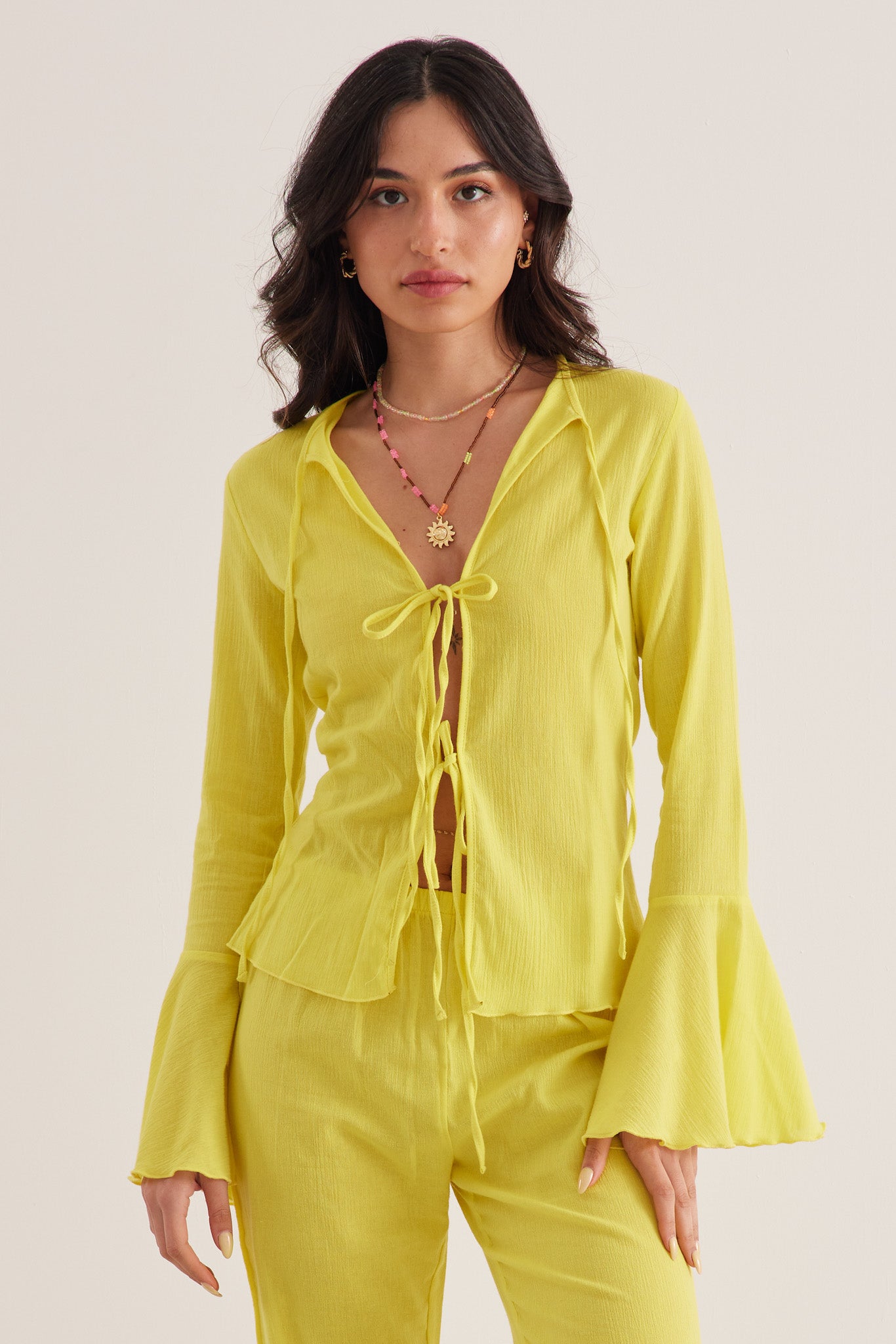 Chillax Rosalita Cotton Top - Sun