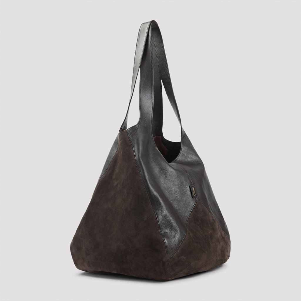 Chloé Balloon Shoulder Bag - Kohl Brown