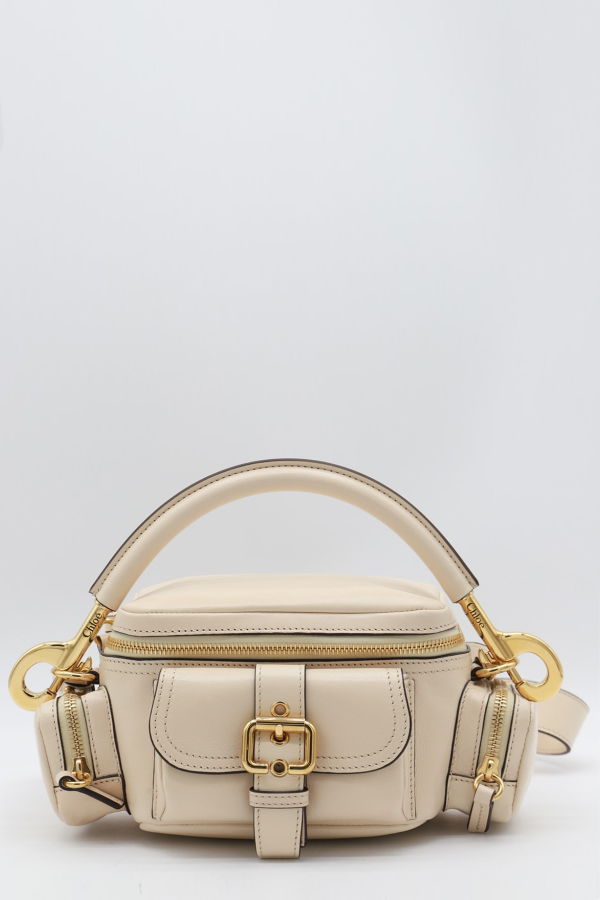 Chloé Beige Leather Camera Bag - Sweet Beige