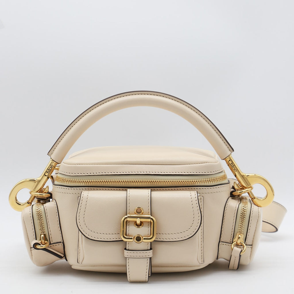 Chloé Beige Leather Camera Bag - Sweet Beige
