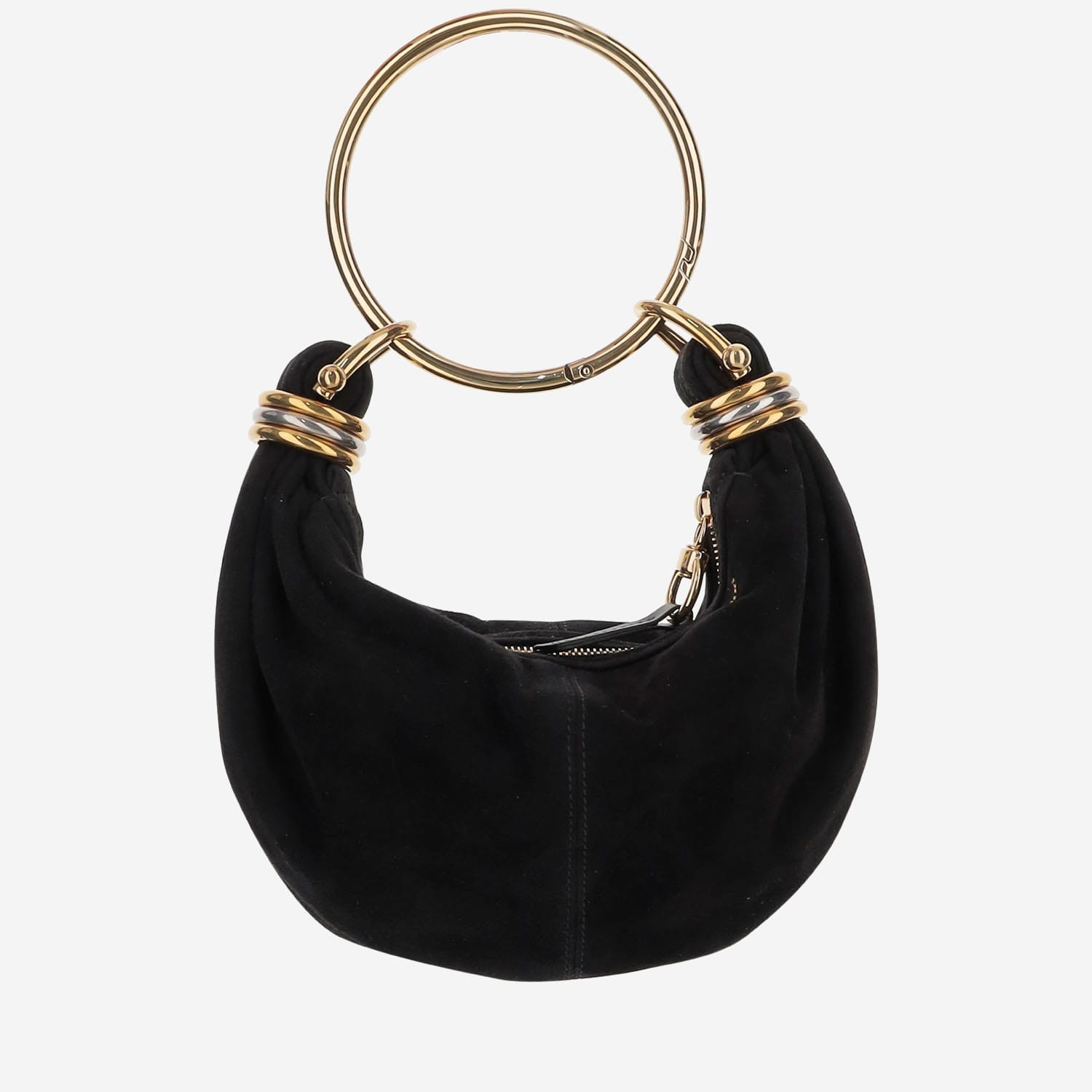 Chloé Bracelet Hobo Bag Mini - Black