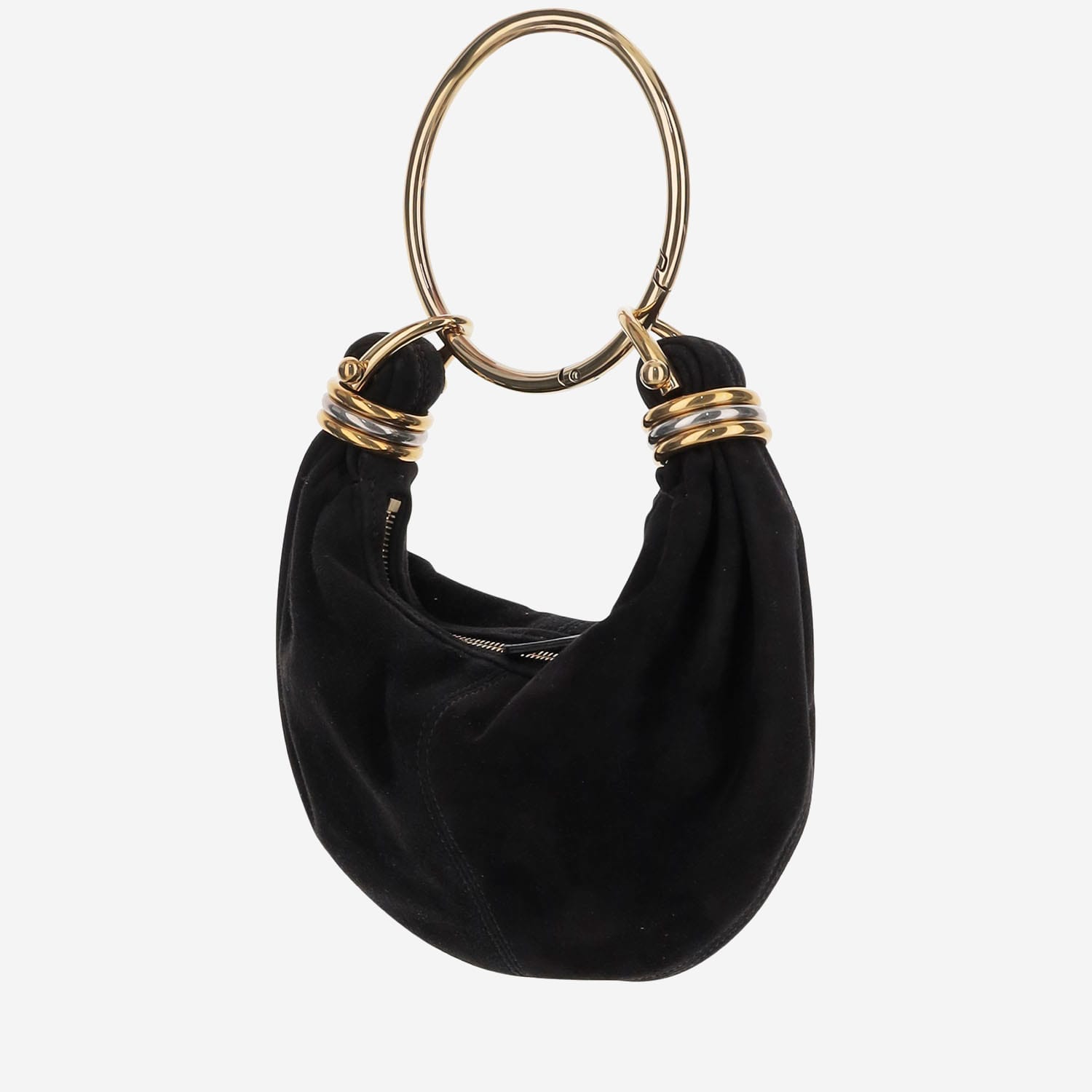 Chloé Bracelet Hobo Bag Mini - Black
