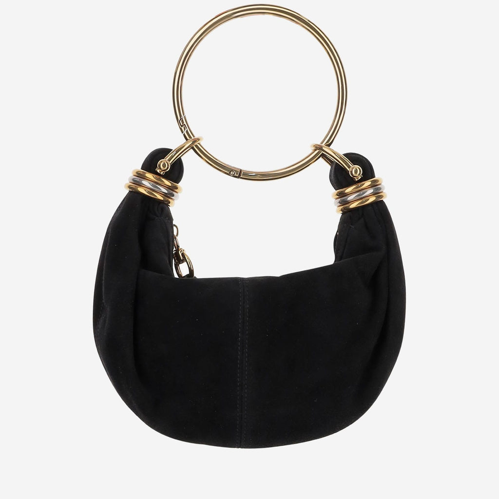 Chloé Bracelet Hobo Bag Mini - Black
