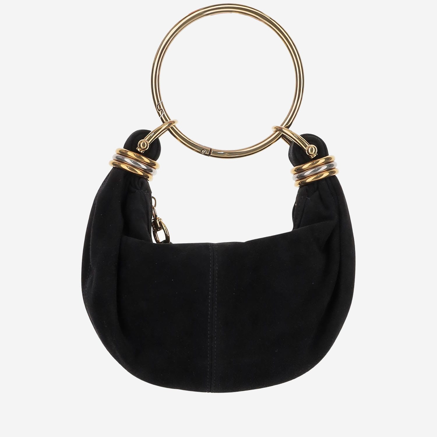 Chloé Bracelet Hobo Bag Mini - Black