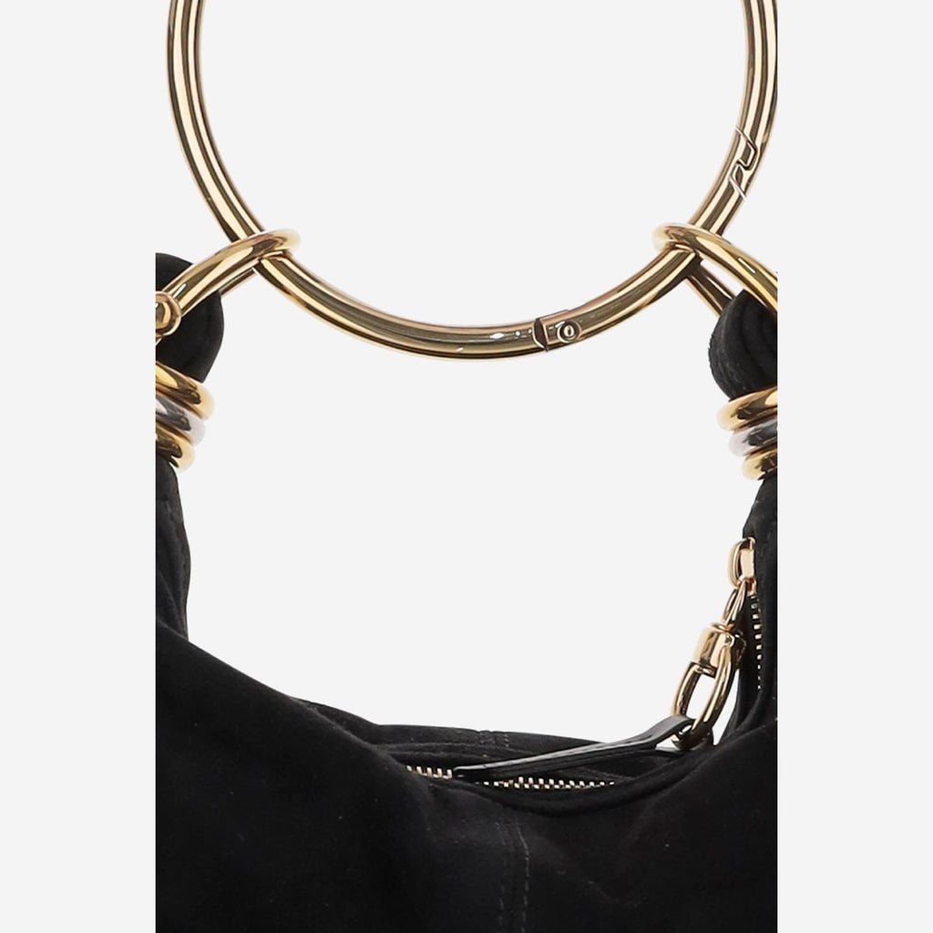 Chloé Bracelet Hobo Bag Mini - Black
