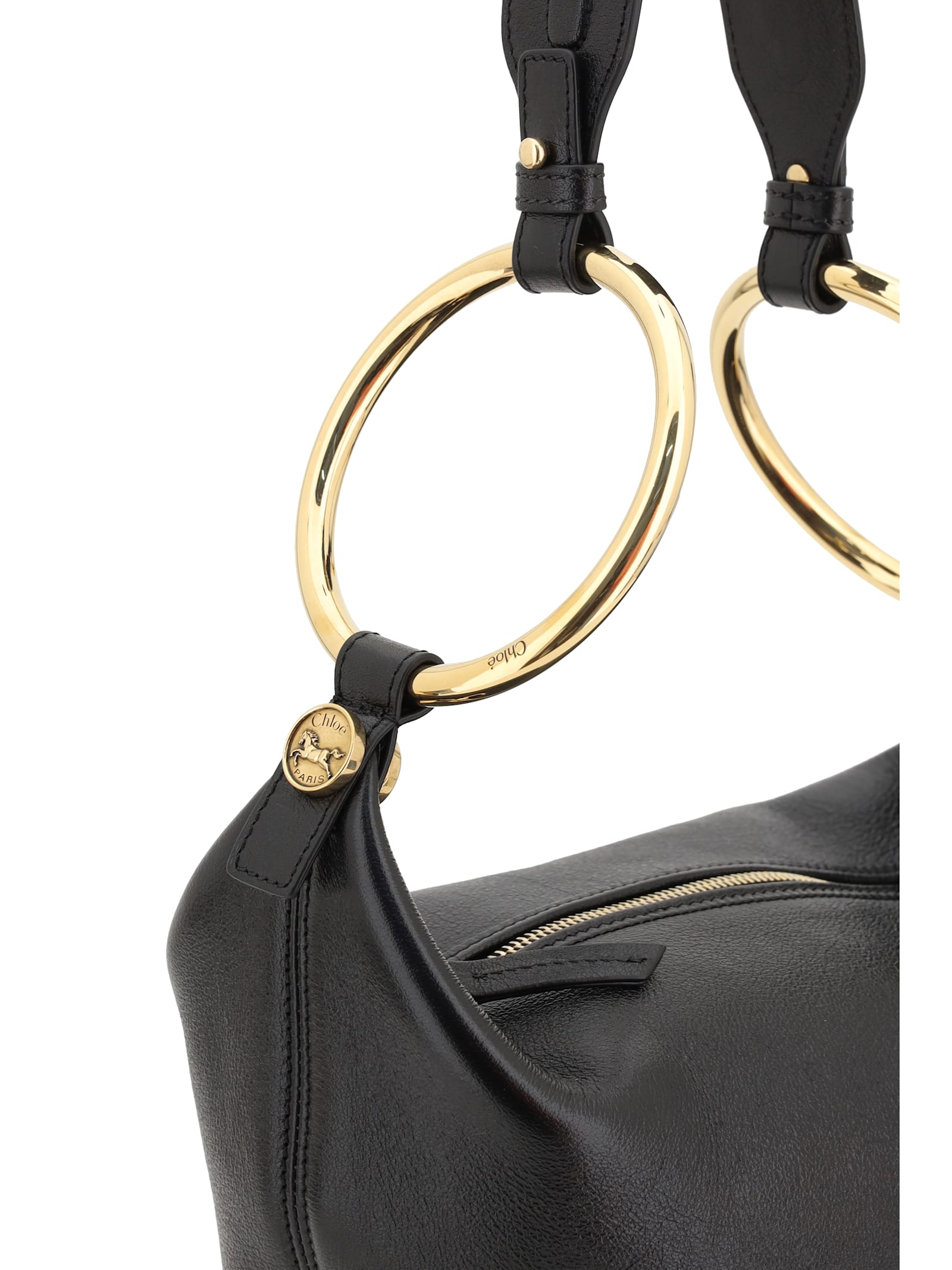 Chloé Bracelet Shoulder Bag - Black