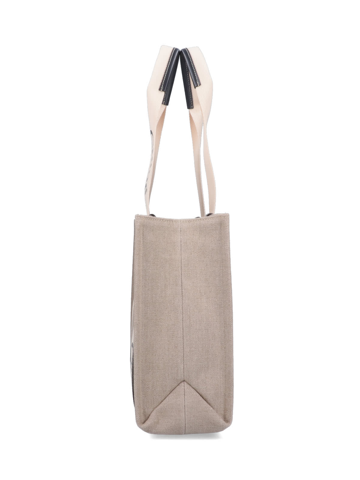 Chloé Medium Woody Tote Bag - Beige