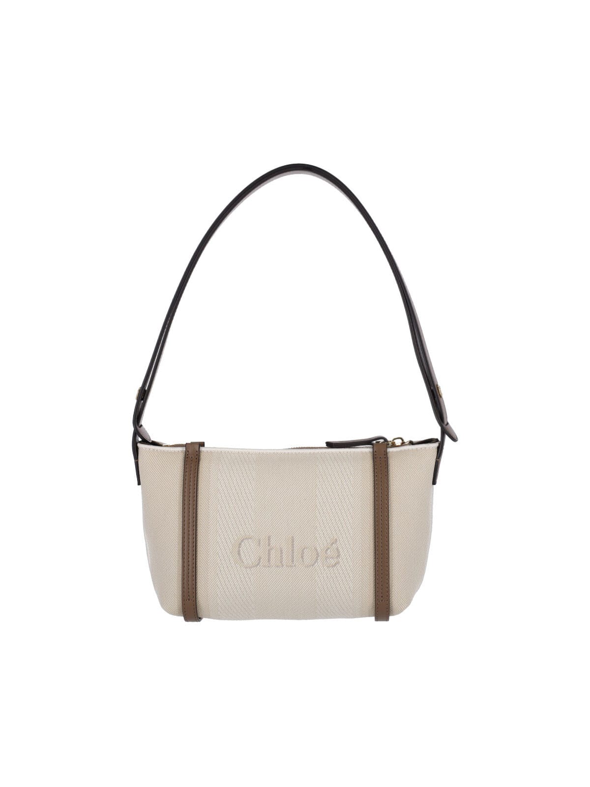 Chloé Carry Shoulder Bag - Beige