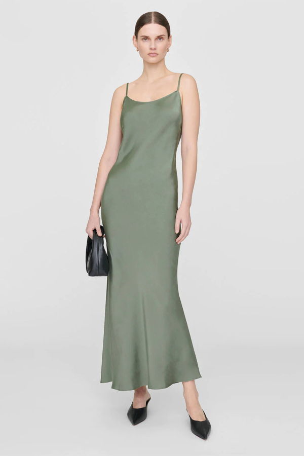 Anine Bing Chloe Dress - Artichoke