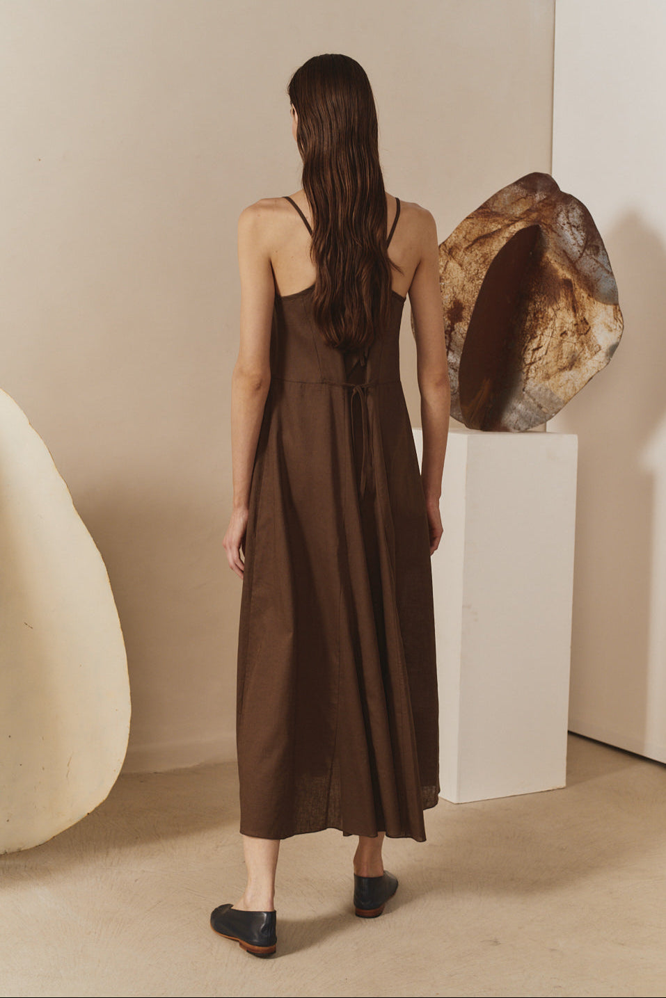 Datura Godet Slip Dress