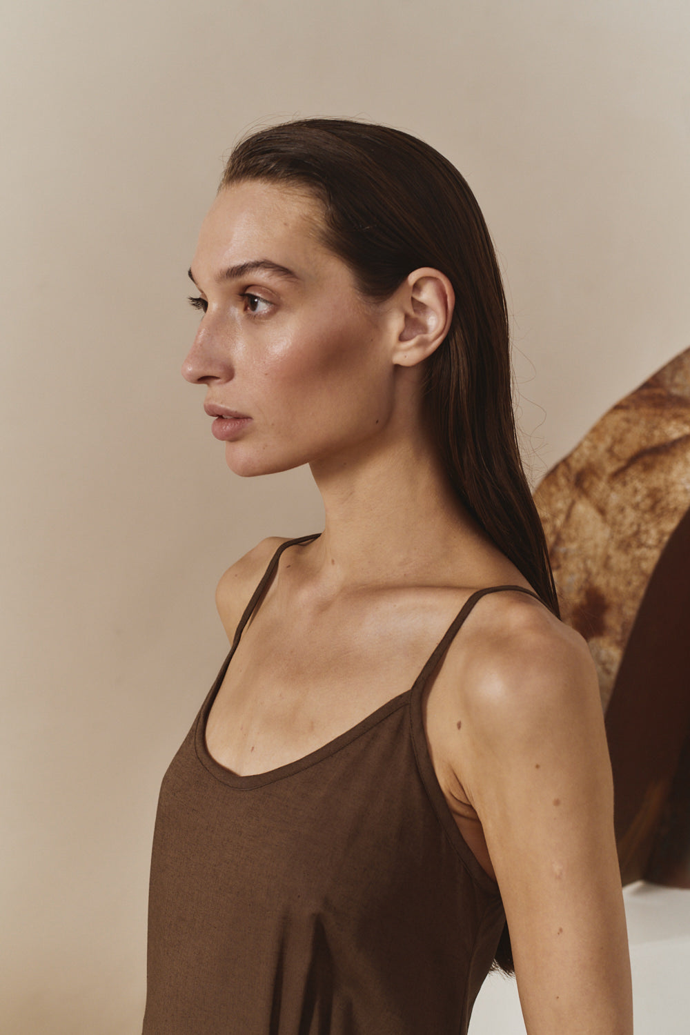 Datura Godet Slip Dress