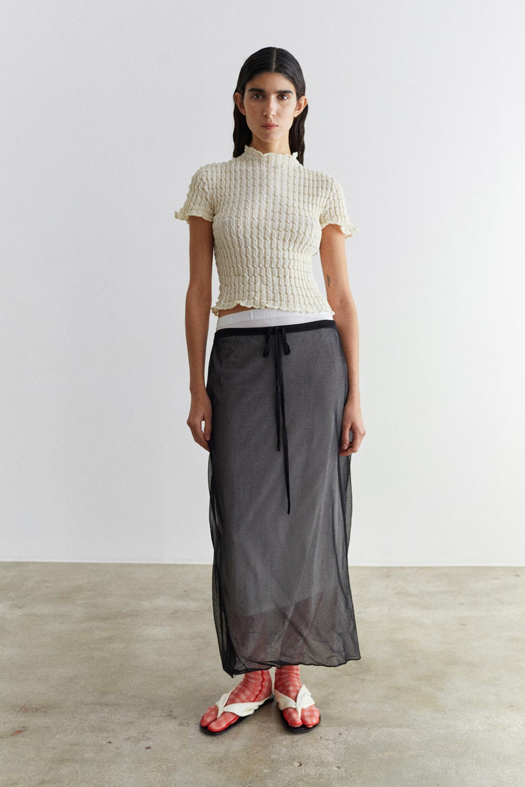 Rus Chowa Top - Chalk