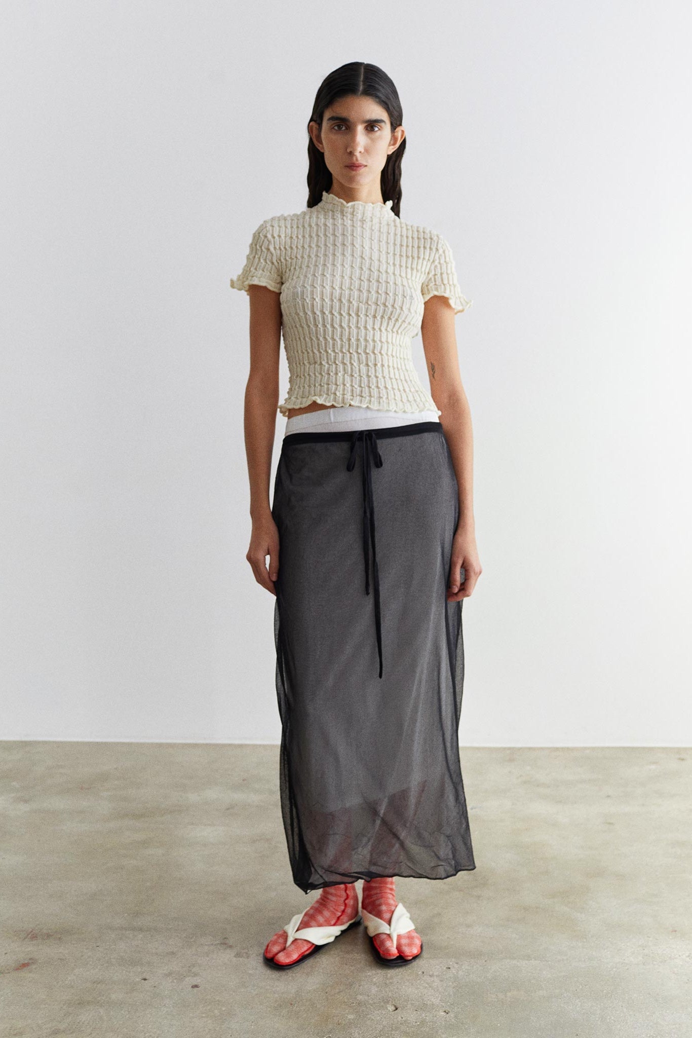 Rus Chowa Top - Chalk