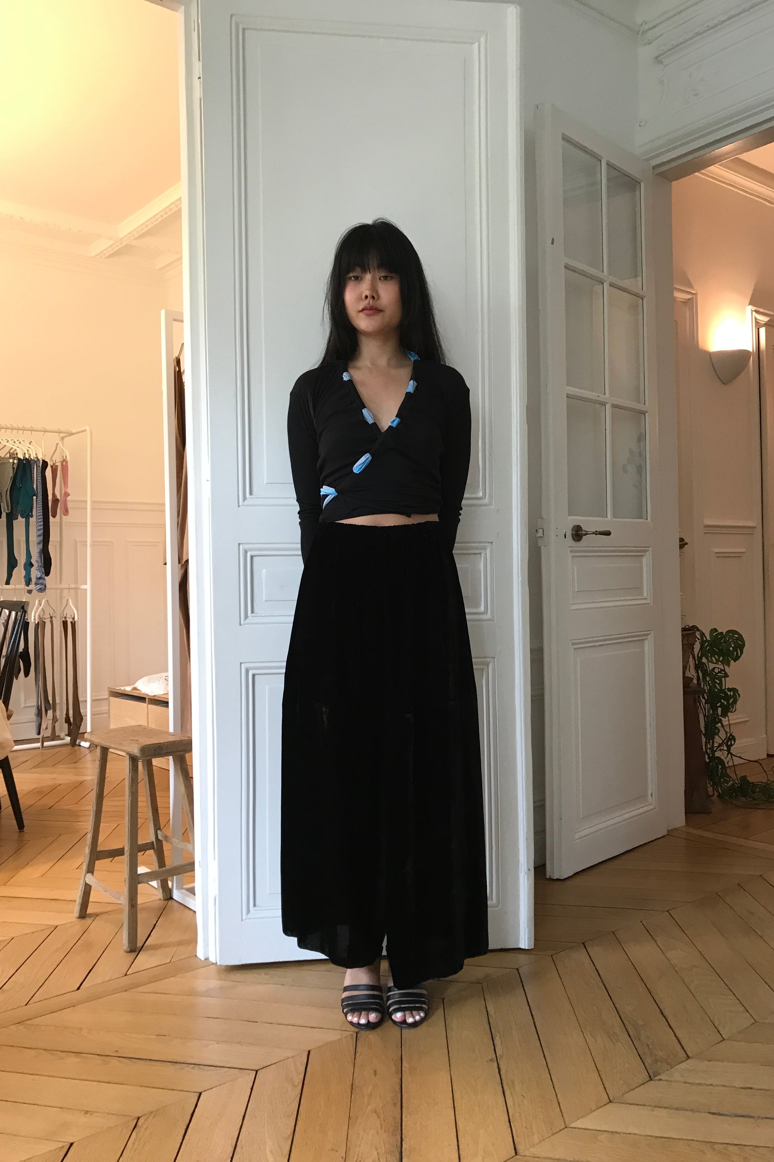 Baserange Circ Cardigan - Black