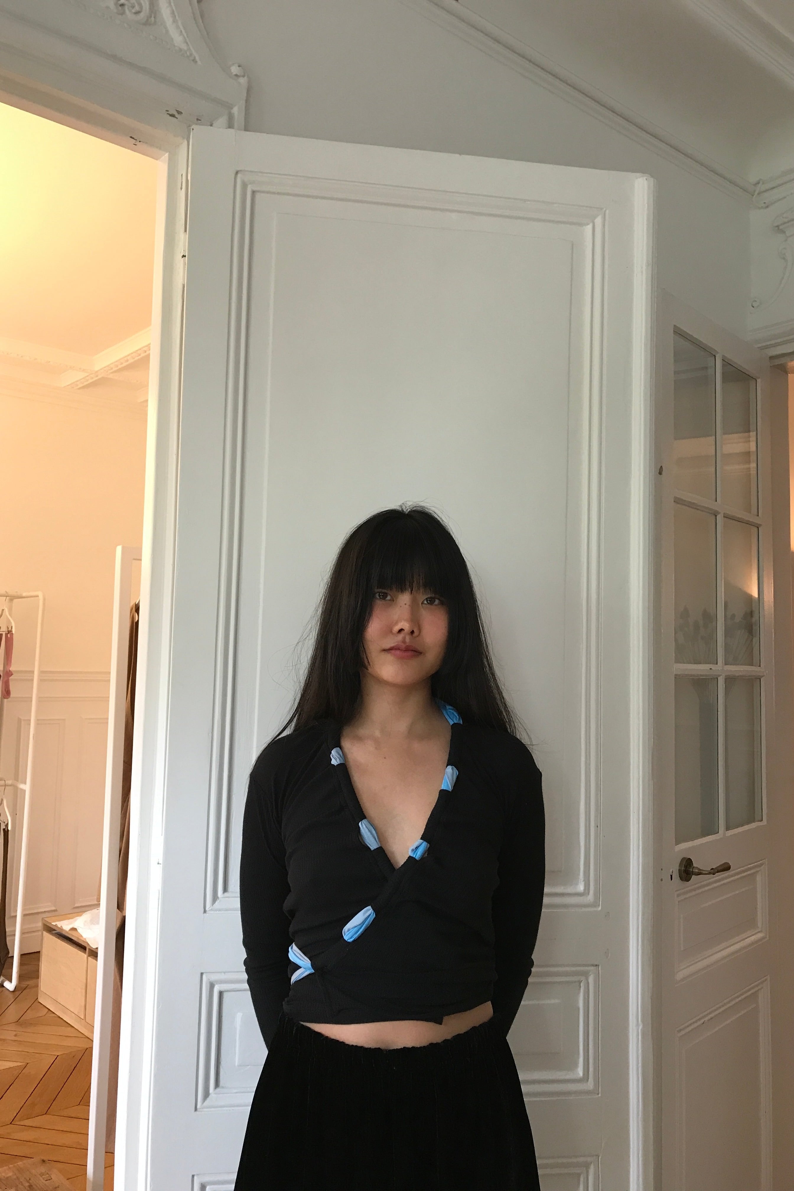 Baserange Circ Cardigan - Black