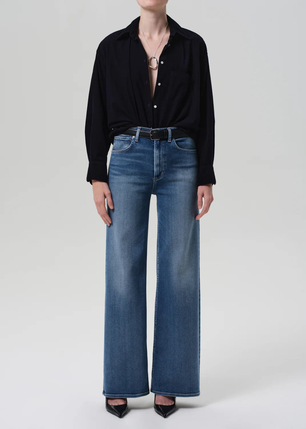 Citizens of Humanity Lyra Long Wide Leg Jeans