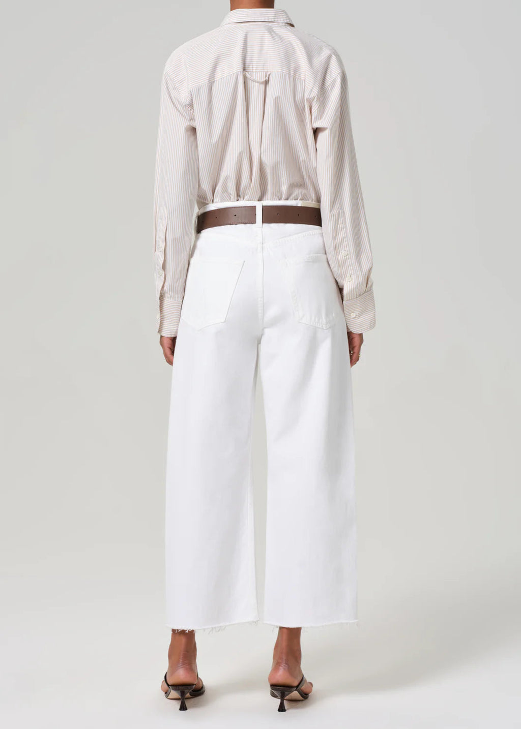 Citizens of Humanity Ayla Raw Hem Crop Jeans