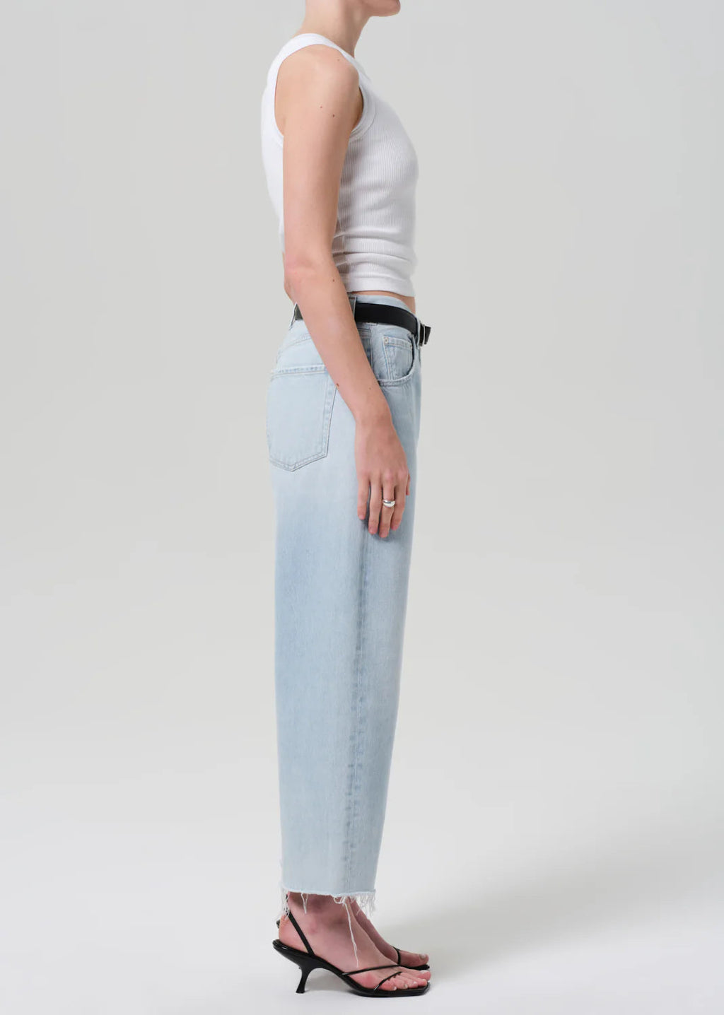 Citizens of Humanity Ayla Raw Hem Crop Jeans