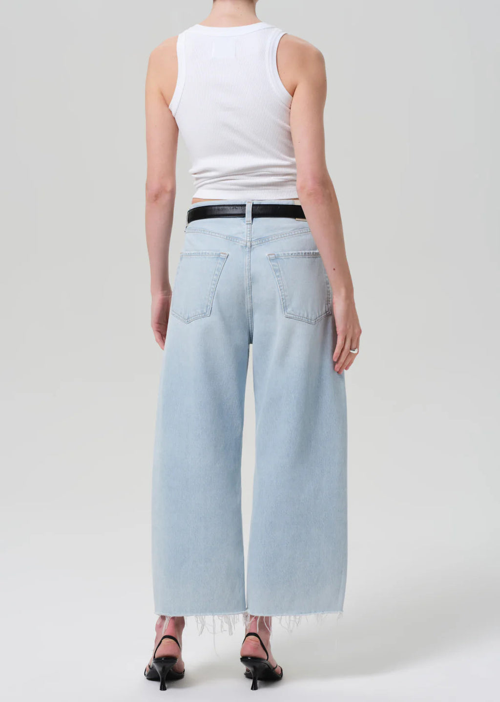 Citizens of Humanity Ayla Raw Hem Crop Jeans