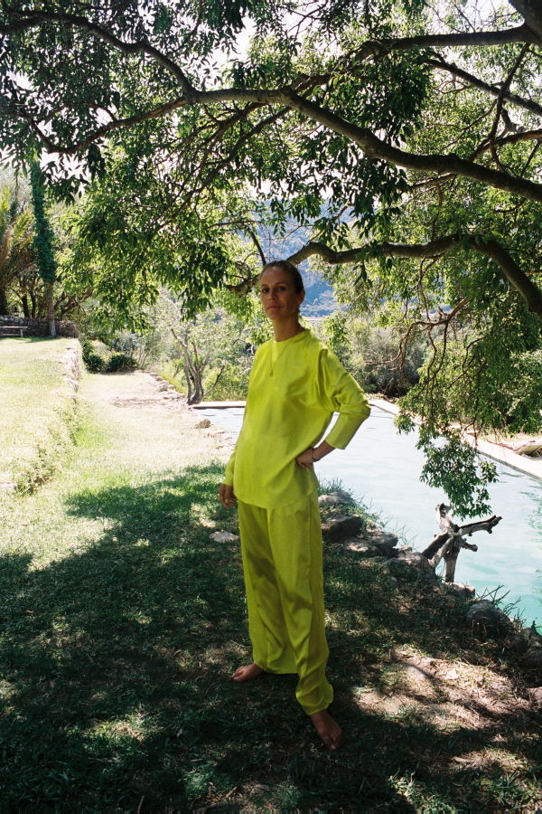 Datura Citron Esther Top - Citron