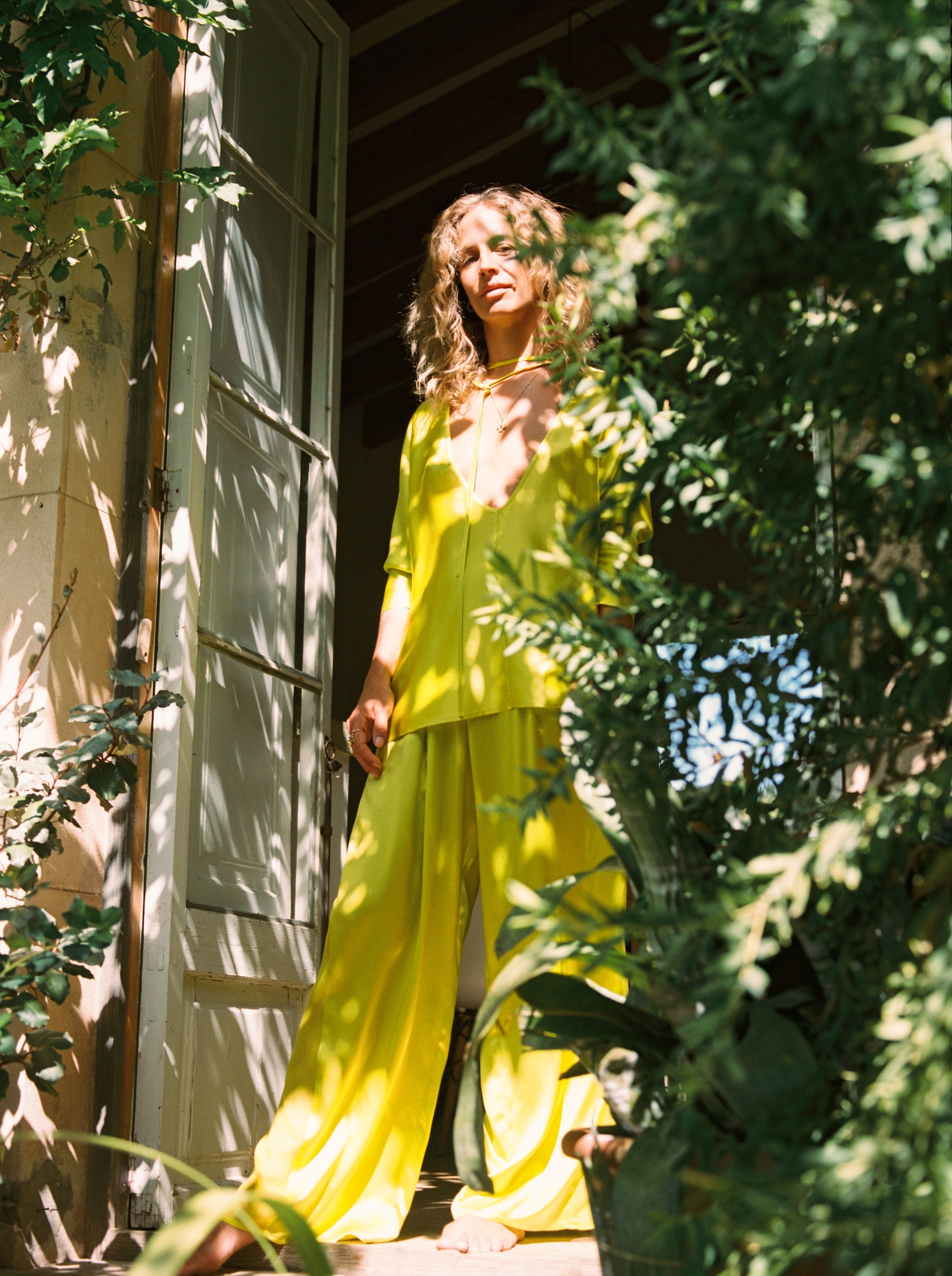 Datura Citron Esther Top - Citron