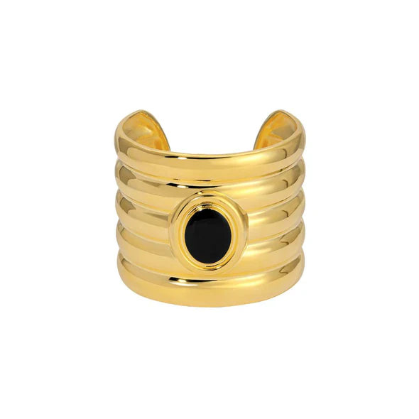 Heaven Mayhem Clarke Cuff Bracelet - Gold
