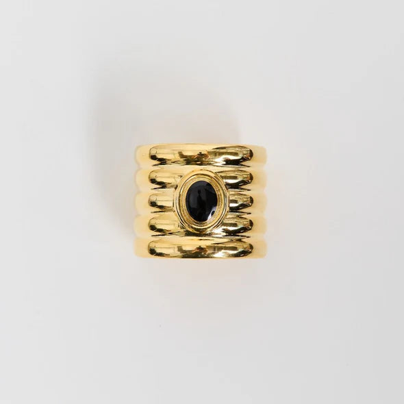 Heaven Mayhem Clarke Cuff Bracelet - Gold