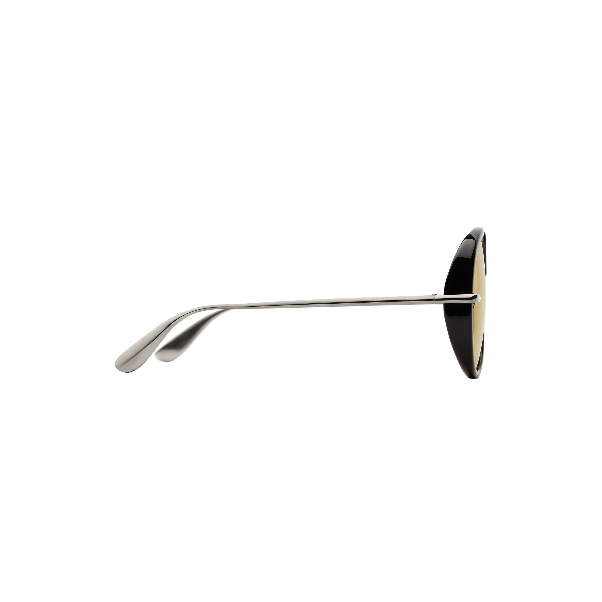 BOTTEGA VENETA Classic Aviator Sunglasses - Black/Yellow